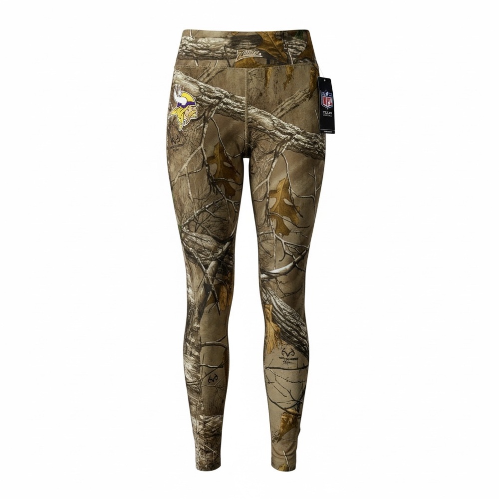 Minnesota‎ Vikings NFL Women's Realtree Camo Leggings Size S